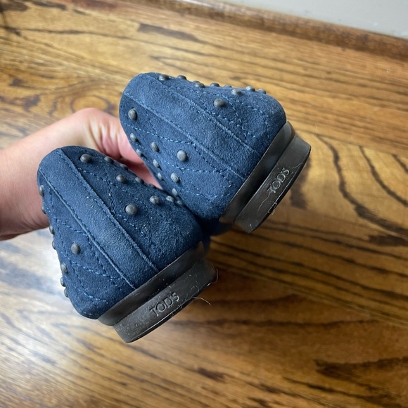tod's Blue Studded Flats size 40 - Picture 4 of 7